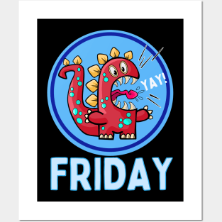 Friday Mood Posters and Art